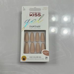 Kiss gel fantasy nails long length